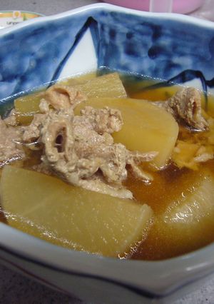 大根と豚肉の煮物-レシピのメイン写真