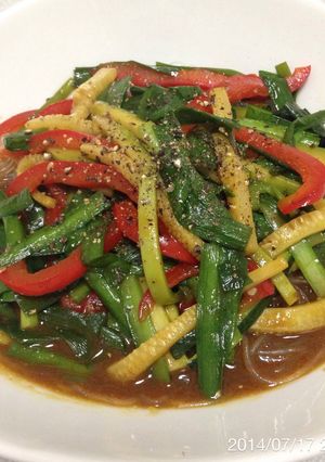 ニラの春雨カレー-レシピのメイン写真