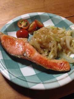 キャベツがメインの鮭のチャンチャン焼き-レシピのメイン写真