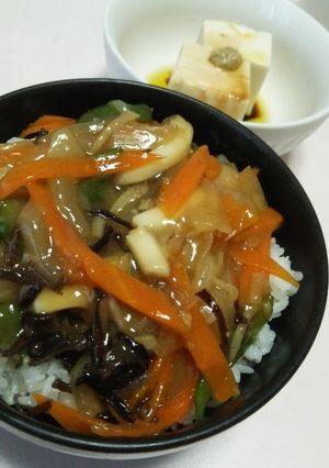 中華丼-レシピのメイン写真