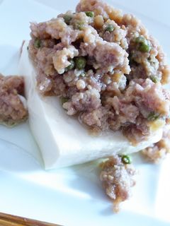 ひき肉の実山椒炒め冷奴のせ-レシピのメイン写真