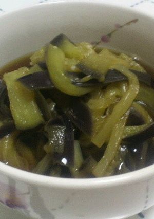創味のつゆで簡単!なすの煮びたし -レシピのメイン写真