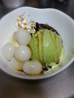 白玉クリームぜんざい-レシピのメイン写真
