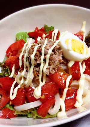 ✳︎サラダうどん✳︎-レシピのメイン写真