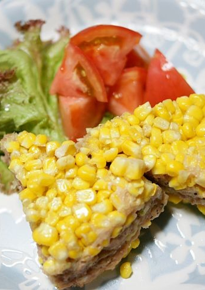 挽肉ととうもろこしの蒸しもの-レシピのメイン写真