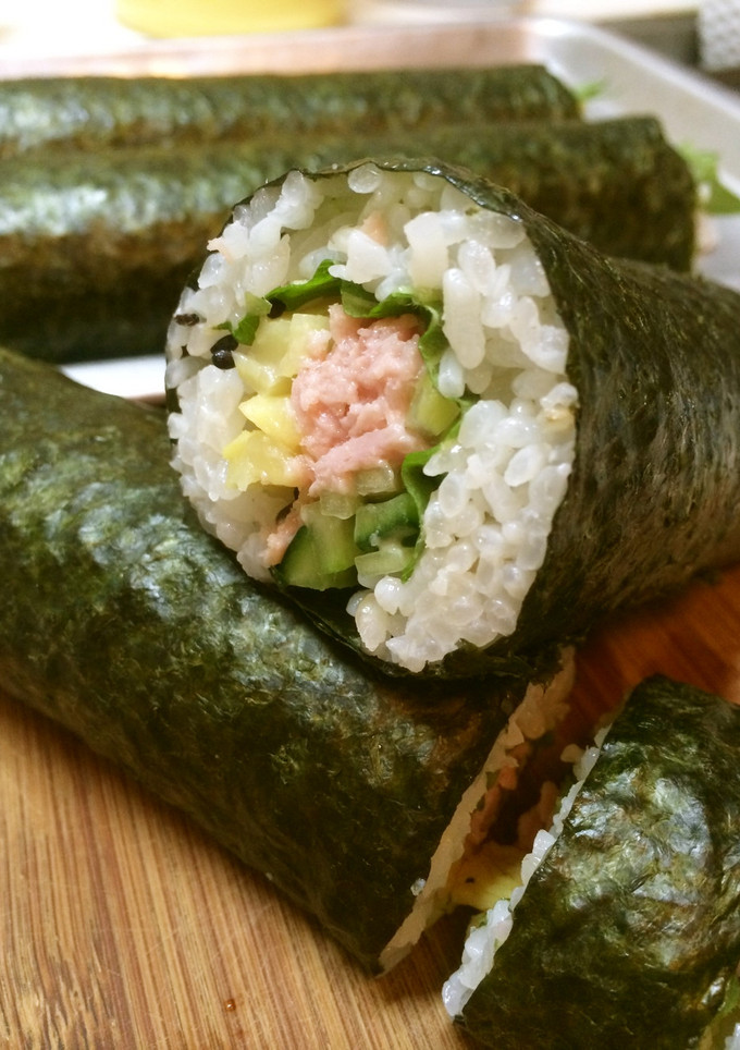 スパム海苔巻き~トロタク風~-レシピのメイン写真