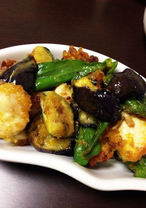 一歳児も食べられる　茄子のカレー炒め-レシピのメイン写真