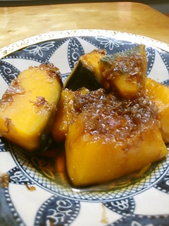 かぼちゃの梅おかか煮-レシピのメイン写真