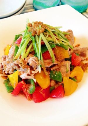 カラフル夏野菜の冷しゃぶサラダ-レシピのメイン写真