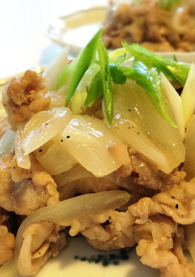 簡単☆豚肉とタマネギの塩だれ炒め-レシピのメイン写真