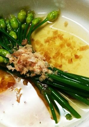 簡単だしで☆花ニラのおひたし-レシピのメイン写真