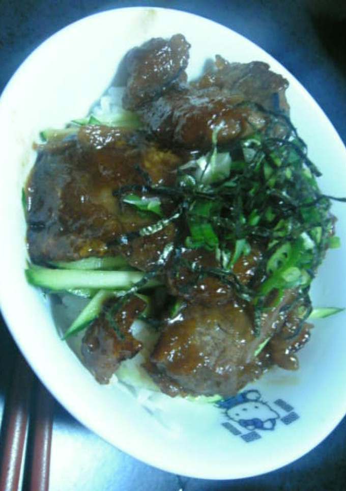 うちの定番♪豚肉丼-レシピのメイン写真