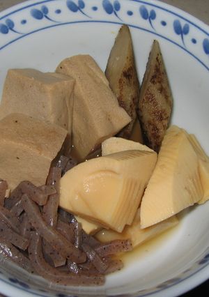 高野豆腐の煮物-レシピのメイン写真