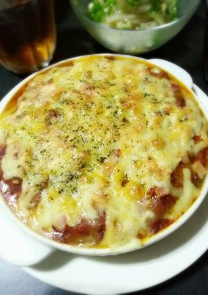 茄子のミートチーズ焼き☆なす消費!-レシピのメイン写真