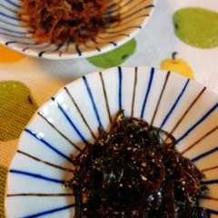 รูปของ だしガラでつくるおかかと塩昆布♡