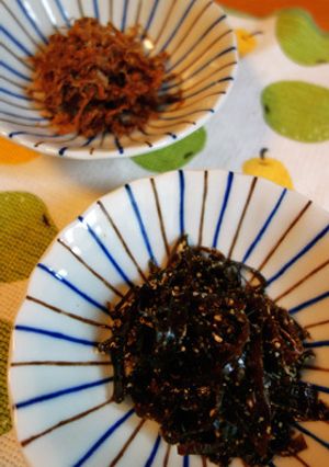 だしガラでつくるおかかと塩昆布♡-レシピのメイン写真