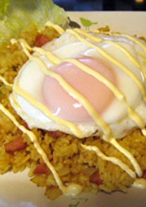 カレーチャーハン：：ランチプレート風：：-レシピのメイン写真