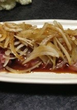 カツオのたたき〜ニンニク風味〜-レシピのメイン写真