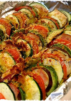 低糖質♡カラフル夏野菜のオーブン焼き-レシピのメイン写真