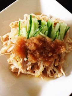 ささみともやしのさっぱり☆みぞれ和え-レシピのメイン写真