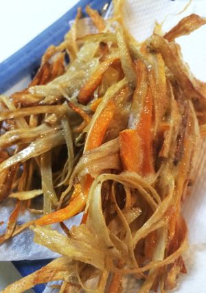 簡単☆ゴボウのかき揚げ!-レシピのメイン写真
