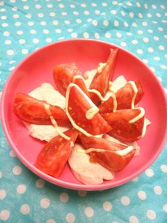 チキントマトサラダ-レシピのメイン写真
