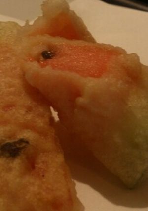 スイカの天ぷら-レシピのメイン写真