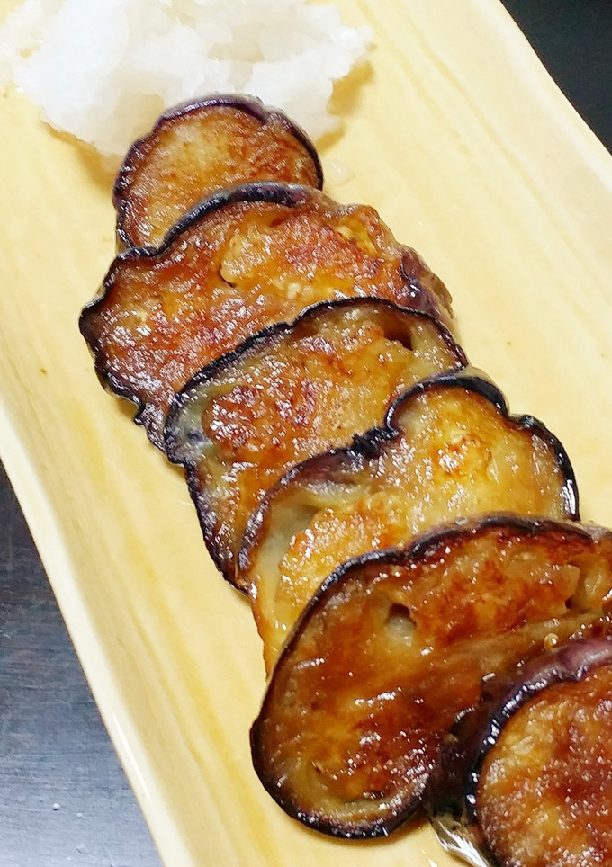 旨い！ナスのとろっと甘辛焼き-レシピのメイン写真