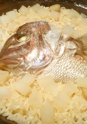 簡単だけど本格的な味　鯛めし　-レシピのメイン写真