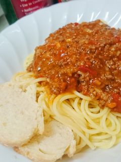 子供も大好き☆簡単!ミートソースパスタ-レシピのメイン写真