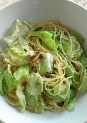 キャベツとアンチョビのパスタ-レシピのメイン写真