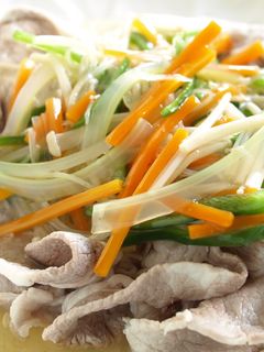 豚肉の野菜あんかけ-レシピのメイン写真