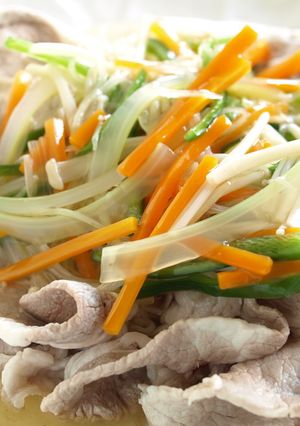 豚肉の野菜あんかけ-レシピのメイン写真
