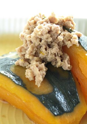 南瓜のそぼろ煮-レシピのメイン写真