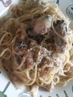 牡蠣と生姜のパスタ-レシピのメイン写真