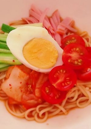 冷麦でサッパリ♡ビビン麺-レシピのメイン写真