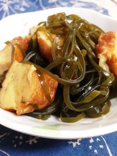 出しが効いててうまうま!切り昆布の煮物-レシピのメイン写真