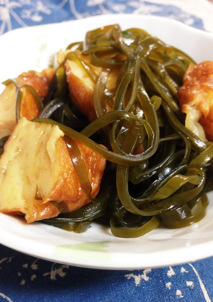 出しが効いててうまうま！切り昆布の煮物-レシピのメイン写真