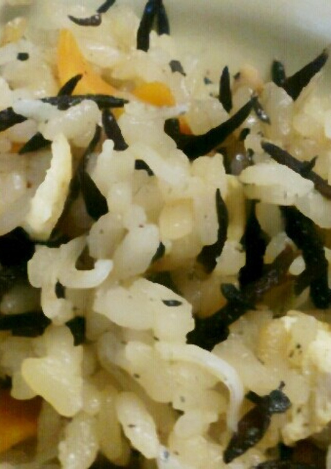 ひじきとしらすの炊き込み御飯-レシピのメイン写真