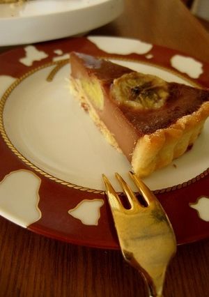 濃厚チョコバナナのタルト-レシピのメイン写真