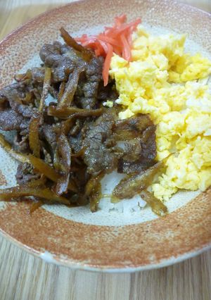 さんしょう風味の牛丼-レシピのメイン写真