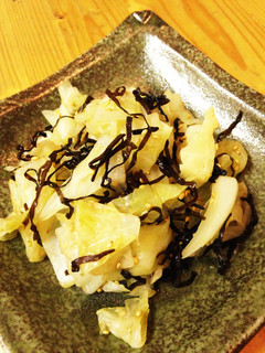 簡単☆キャベツの塩昆布和え☆-レシピのメイン写真