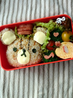 簡単くまさんキャラ弁☆ミルクチョコ★-レシピのメイン写真