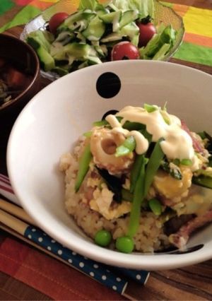 ダイエットにも♡ヘルシー豆腐丼-レシピのメイン写真