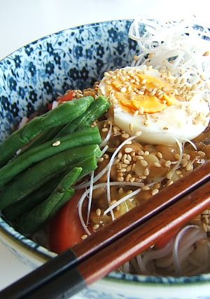 トマトと納豆のぶっかけそうめん-レシピのメイン写真