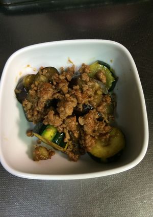 茄子とズッキーニの中華炒め-レシピのメイン写真