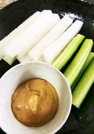 絶対美味しい♡野菜スティク ディップ-レシピのメイン写真