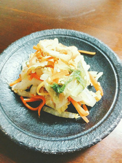 酸っぱくなった白菜の漬け物でおつな逸品-レシピのメイン写真