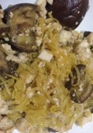 素麺南瓜と塩麹なんちゃって和風イタリアン-レシピのメイン写真