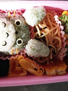 キャラ弁♪簡単 トトロ弁当-レシピのメイン写真
